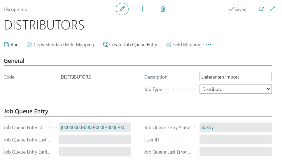 ITscope job card